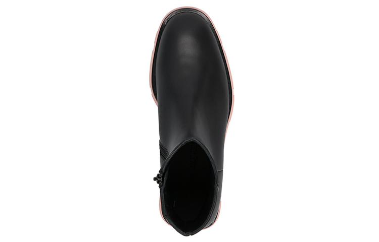 Lookbook 알렉산더 맥퀸 블랙 레더 지퍼 부츠 682816WHFLF1438