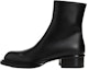 Buy But Alexander McQueen Kulit Zip But 'Hujung Bulat Hitam' 750383WIDY01000