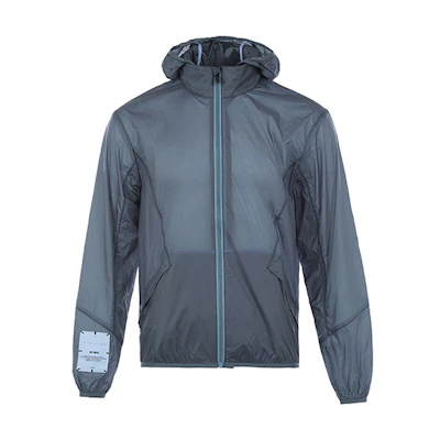 Alexander McQueen Lightweight Logo Hoodie Jacket in Dark Grey 664876RRA154016