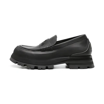 Alexander McQueen Loafer 'Black Slip-On'