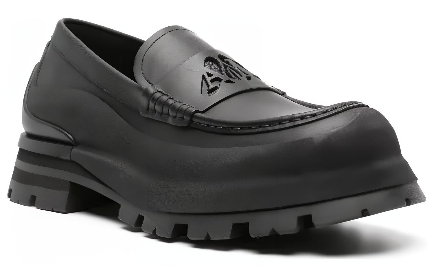 Order Alexander McQueen Loafer ''Zwart Instapper'' 777809WIEQ41000