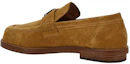 Shop Mocassini Alexander McQueen ''Pelle Marrone'' 777805WIER32393