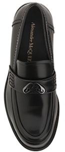 알렉산더 맥퀸 심플 블랙 로퍼 777805WIES21069 Shop 알렉산더 맥퀸 심플 블랙 로퍼 777805WIES21069