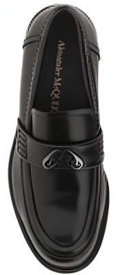 亚历山大麦昆乐福鞋‘简约时尚黑’ 777805WIES21069 Shop 亚历山大麦昆乐福鞋‘简约时尚黑’ 777805WIES21069