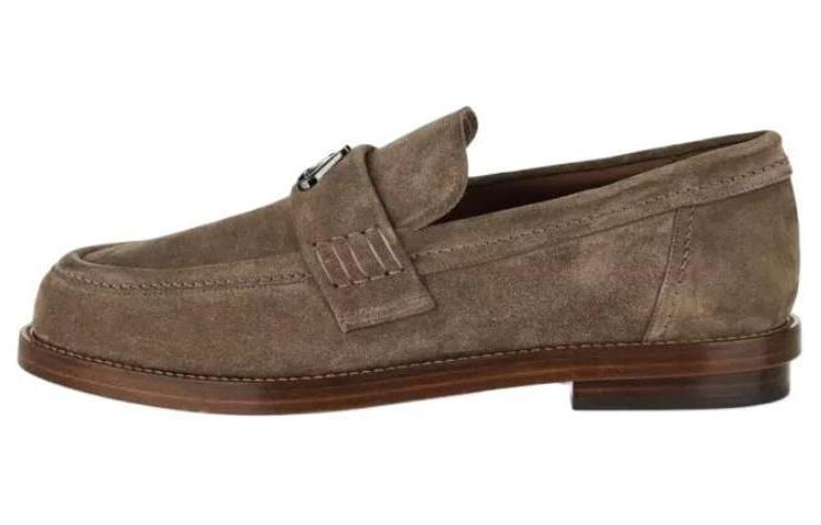 Alexander McQueen Loafer 'Simplified Fashion Brown' 777805WIER31783