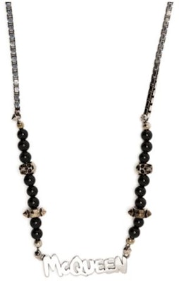 アレキサンダー・マックイーン メンズ ロゴデザイン ネックレス シルバー 706118-1AAIO-1010 Order アレキサンダー・マックイーン メンズ ロゴデザイン ネックレス シルバー 706118-1AAIO-1010