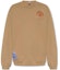 Buy Alexander McQueen Logo Embroidered Crewneck Sweatshirt Khaki Lelaki 669496-RST551-020