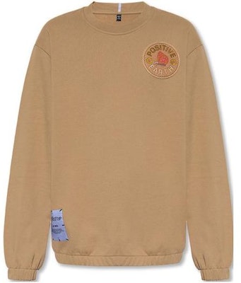 Alexander McQueen Logo Embroidered Crewneck Sweatshirt Khaki Lelaki 669496-RST551-020 Order Alexander McQueen Logo Embroidered Crewneck Sweatshirt Khaki Lelaki 669496-RST551-020