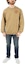 Lookbook Alexander McQueen Logo Embroidered Crewneck Sweatshirt Khaki Lelaki 669496-RST551-020
