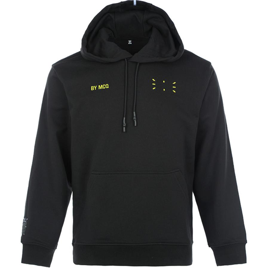 Alexander McQueen Logo Hoodie Black Long Sleeve Sweatshirt 624727-RQR24-1040