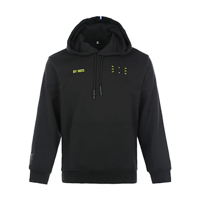 Alexander McQueen Logo Hoodie Black Long Sleeve Sweatshirt 624727-RQR24-1040