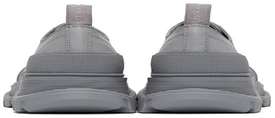 Alexander McQueen Logo Kulit Sneakers 'Kelabu Kasual' 604257W4MVG9533Gray Lookbook Alexander McQueen Logo Kulit Sneakers 'Kelabu Kasual' 604257W4MVG9533Gray