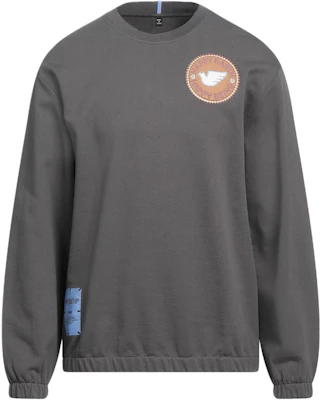 Alexander McQueen Logo Patch Crewneck Sweatshirt Men’s Dove Grey 669496-RST55-2007 Buy Alexander McQueen Logo Patch Crewneck Sweatshirt Men’s Dove Grey 669496-RST55-2007