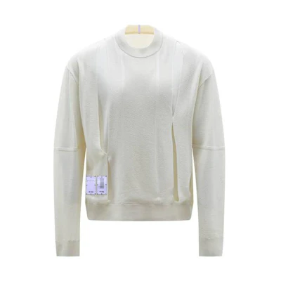 Alexander McQueen Logo Patch Crewneck Sweatshirt White () 661140-RRN02-9001