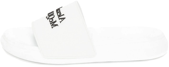 alexander-mc-queen-logo-pool-slides-white