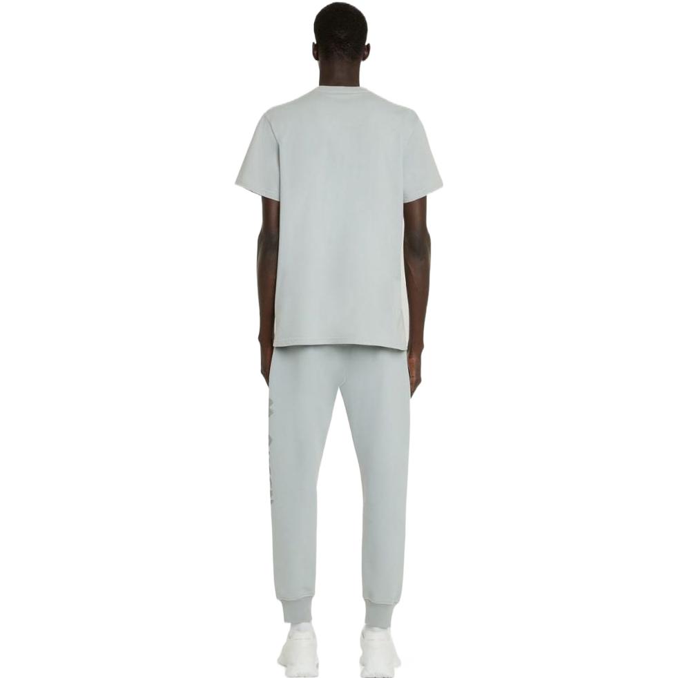 Alexander McQueen Logo Print Crewneck T-Shirt Grey  Casual Tee 622104-QUZ57-0912 圖 4