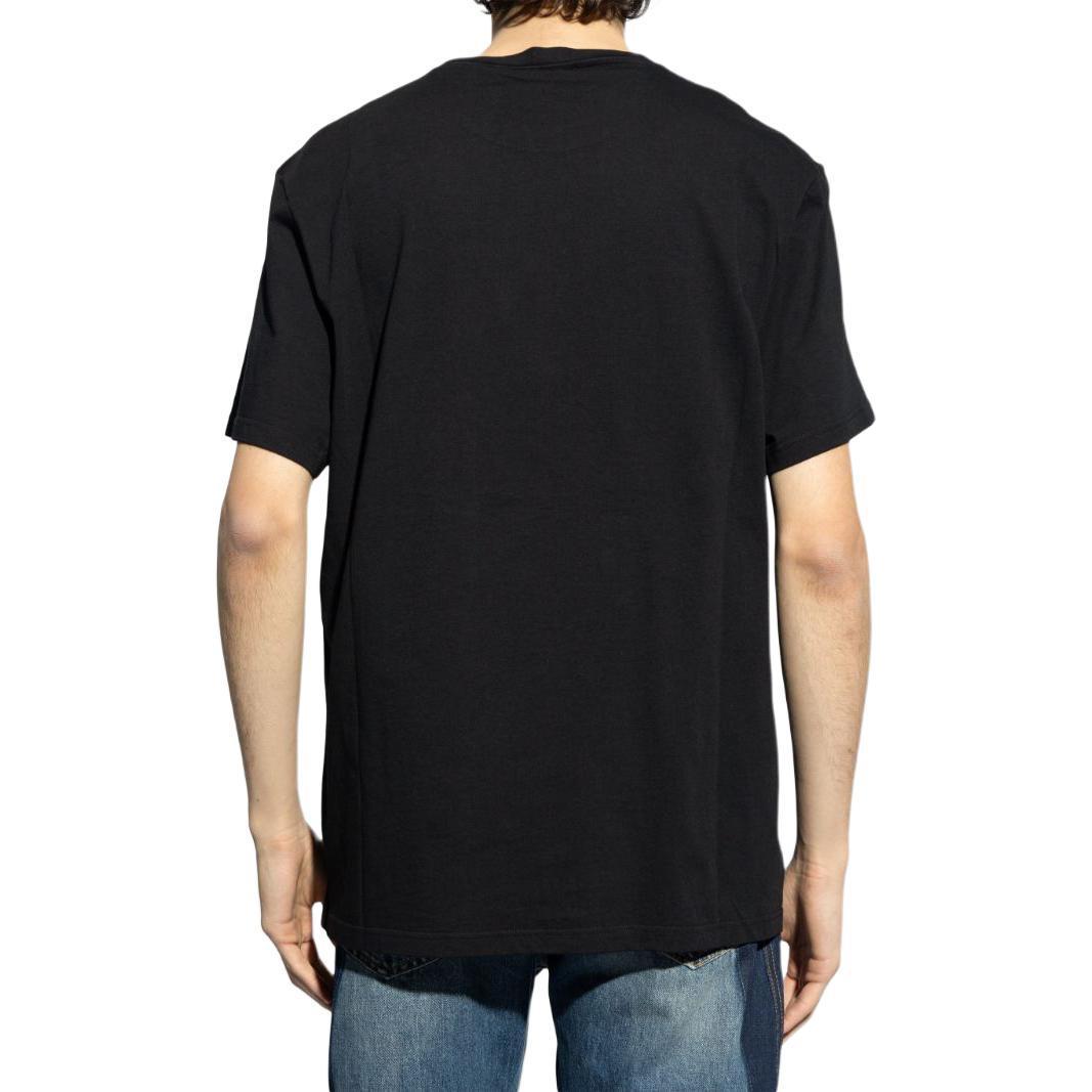 Alexander McQueen Logo Print Crewneck T-Shirt SS24  Black 794578-QTABO-0512 圖 4