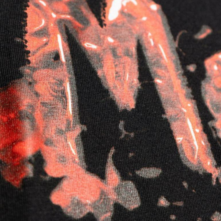 Alexander McQueen Logo Print Crewneck T-Shirt SS24  Black 794578-QTABO-0512 圖 6