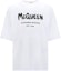 Buy Alexander McQueen Logo Print Crewneck T-Shirt Putih FW22 Baju-T 704969-QTZ04-0900