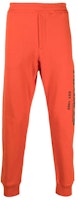 Alexander McQueen Logo Print Sweatpants Orange. 662580-QRZ71-0909 Alexander McQueen Logo Print Sweatpants Orange. 662580-QRZ71-0909