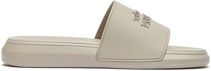 亚历山大·麦昆徽标拖鞋 石色 663564W4QS01601 Order 亚历山大·麦昆徽标拖鞋 石色 663564W4QS01601