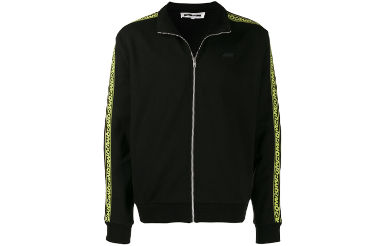 Alexander McQueen Logo Stand Collar Zip Jacket Mens 525893-RNT20-1000