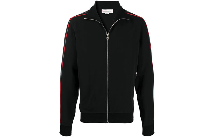 Alexander McQueen Logo Tape Jacket Black 625377-QQR38-1000