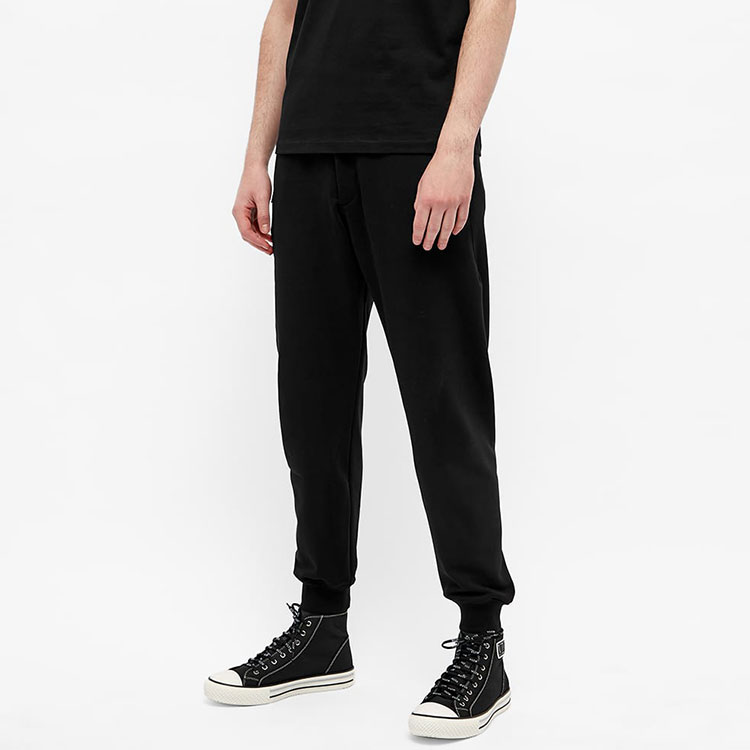 Lookbook Alexander McQueen 標誌織帶針織運動長褲 黑色 642664-QRX75-0902