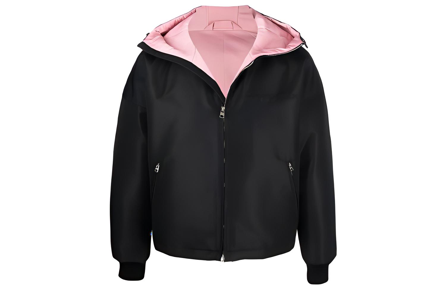 Alexander McQueen Logo Windbreaker Jacket 678098-QSR77-1000