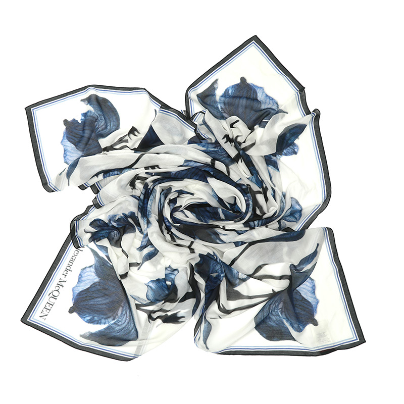 Purchase Alexander McQueen 女士 長圍巾 乳白色 7101593624Q9060