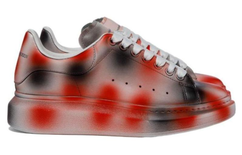 Order 亚历山大·麦昆低帮红黑配色 730083WICW18911