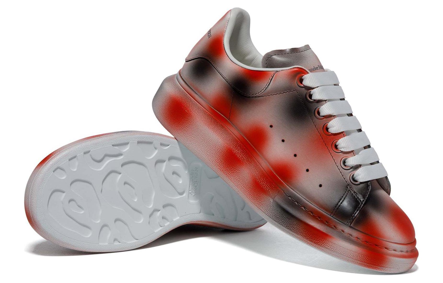 Shop 亚历山大·麦昆低帮红黑配色 730083WICW18911