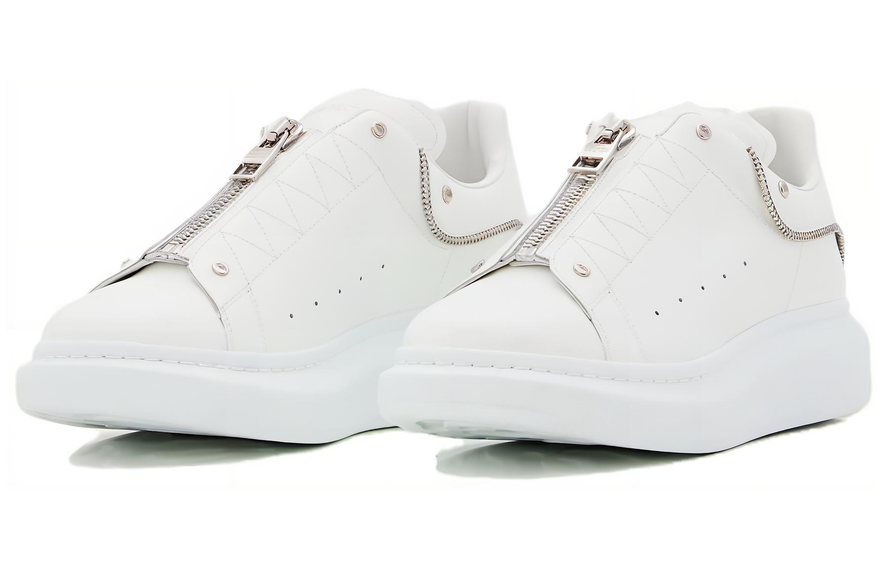 Lookbook 亚历山大·麦昆低帮鞋‘白色’ 782462WIEE19071