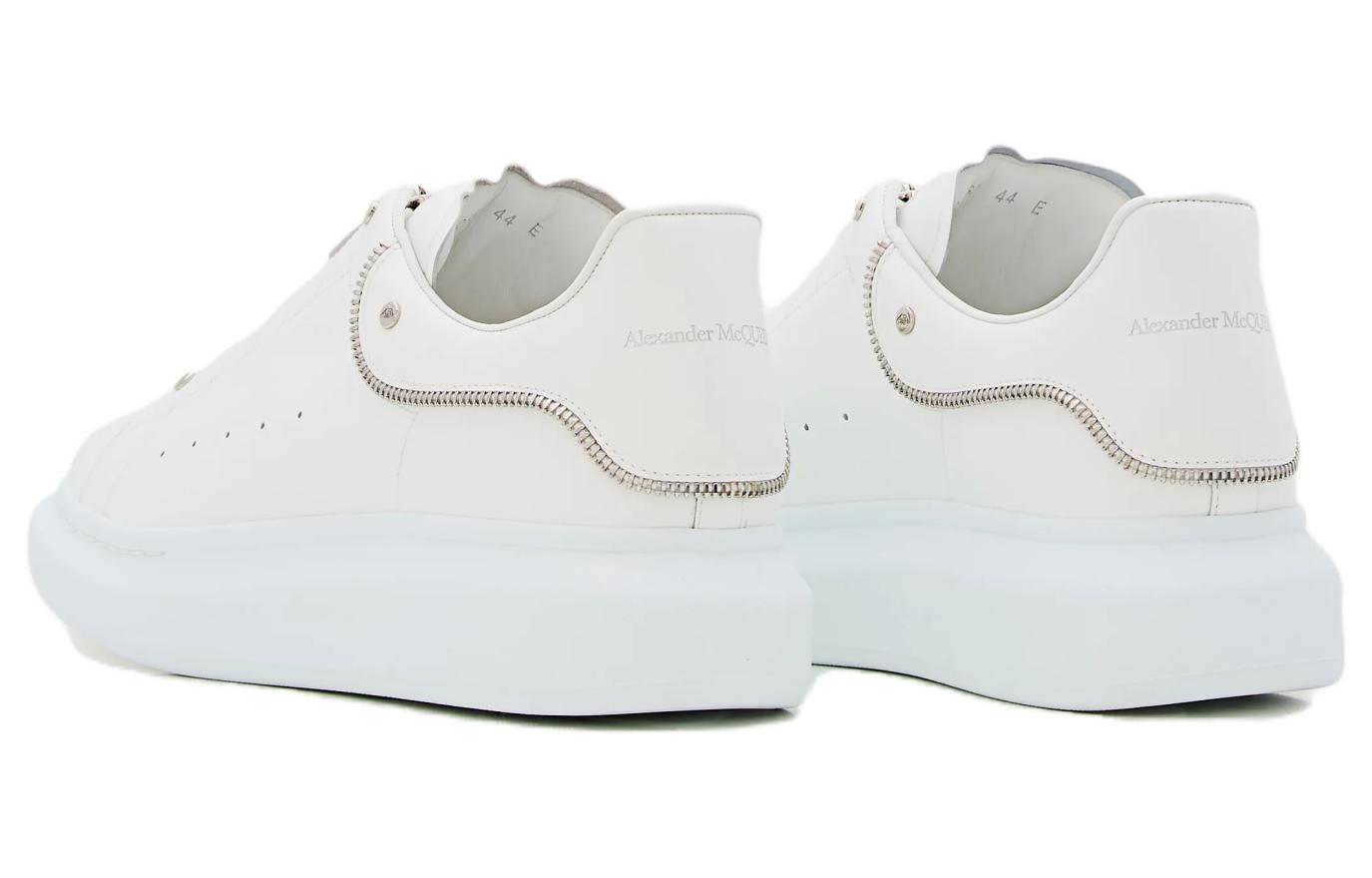 Shop 亚历山大·麦昆低帮鞋‘白色’ 782462WIEE19071
