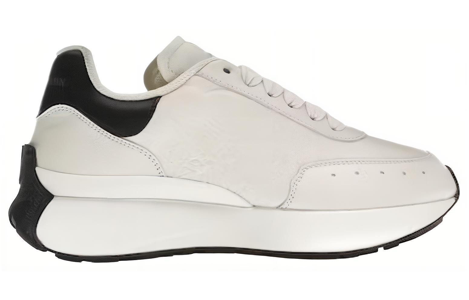 Order アレキサンダー・マックイーン ロートップ 白 (快適) 777417WIDN59061