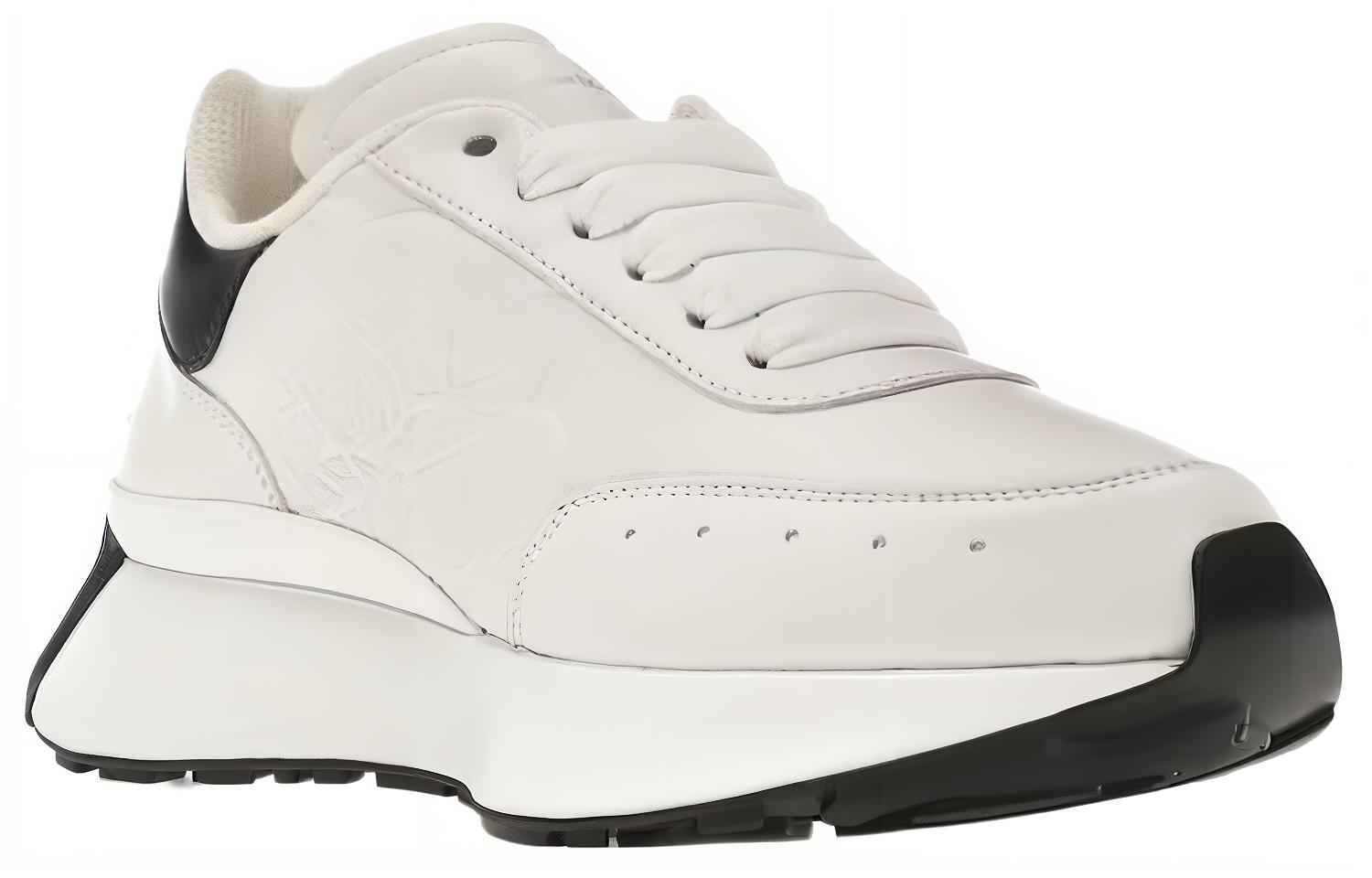 Lookbook アレキサンダー・マックイーン ロートップ 白 (快適) 777417WIDN59061