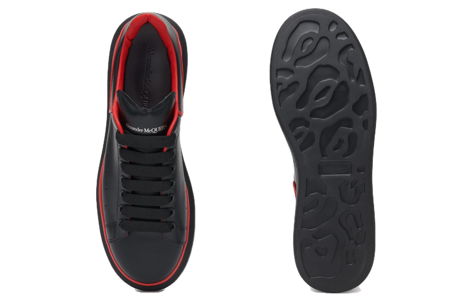 Purchase 亚历山大·麦昆 低帮“小牛皮黑色” 782468WIE9Q1679