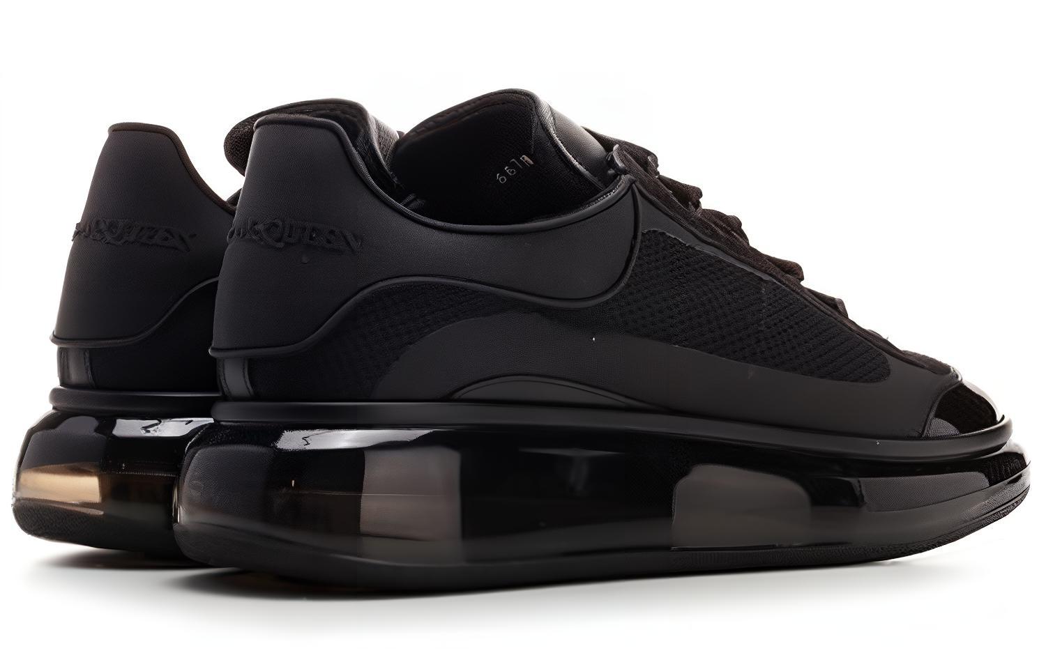 Lookbook 亞歷山大·麥昆 舒適 休閒 時尚 耐磨減震 低幫 跑步鞋 男款 黑色