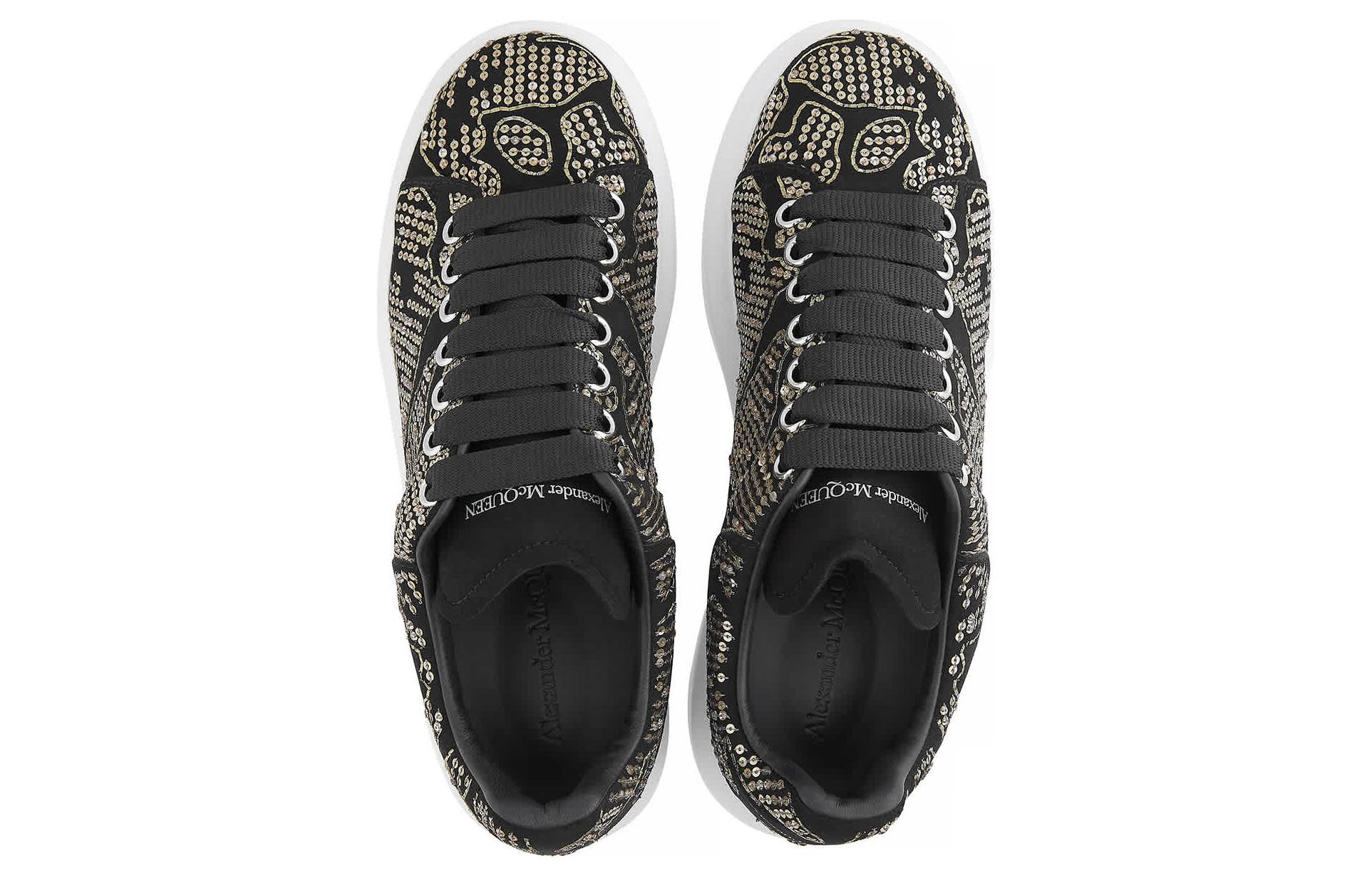 Lookbook Alexander McQueen Low Top ''Pelle Nera'' 683673WHCE1081