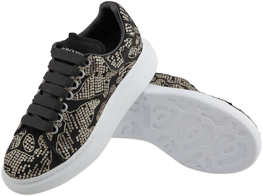 알렉산더 맥퀸 블랙 레더 로우탑 스니커즈 683673WHCE1081 Shop 알렉산더 맥퀸 블랙 레더 로우탑 스니커즈 683673WHCE1081