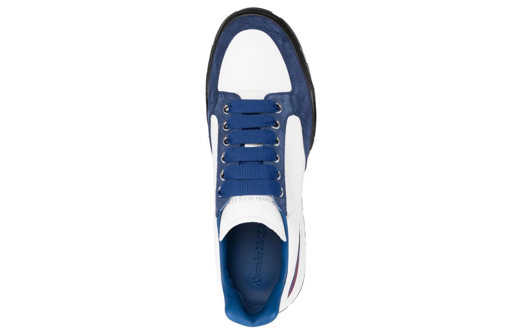 Shop Alexander McQueen Low Top ''Blauw Wit'' 705117WID618827