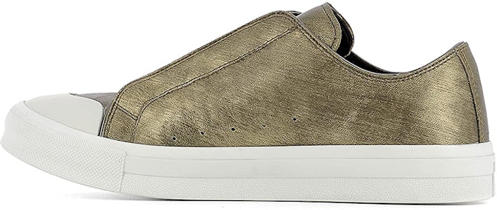 Alexander McQueen Sepatu Rendah 'Emas Metalik' 462764WHJ8M9113 Buy Alexander McQueen Sepatu Rendah 'Emas Metalik' 462764WHJ8M9113