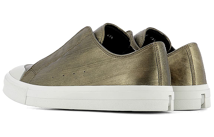 Shop Alexander McQueen Low Top 'Oro Metálico' 462764WHJ8M9113