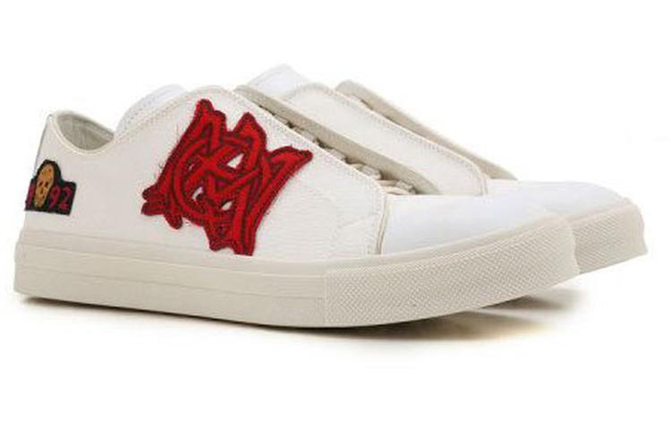 Lookbook Alexander McQueen Low Top 'Tengkorak Putih' 457335-WHJ8C-9026