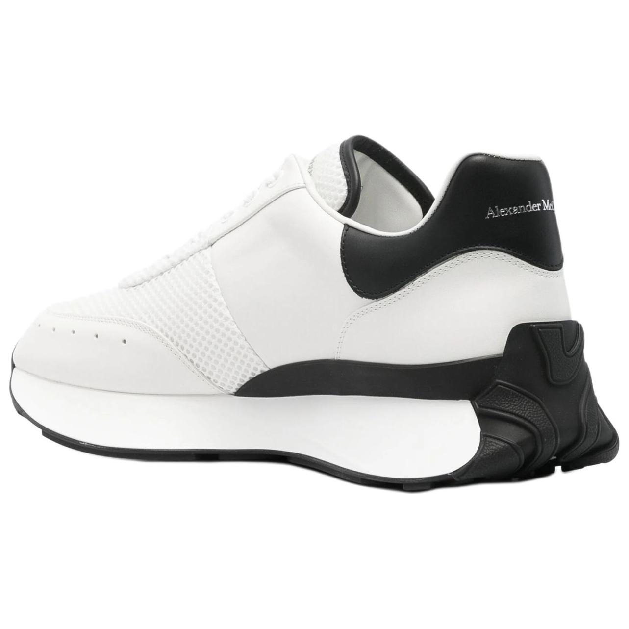 Shop Alexander McQueen Low Top 'Cuero Blanco' 796138WIDNQ9089