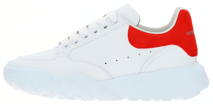 亞歷山大·麥昆 低幫板鞋 白紅色 Buy 亞歷山大·麥昆 低幫板鞋 白紅色