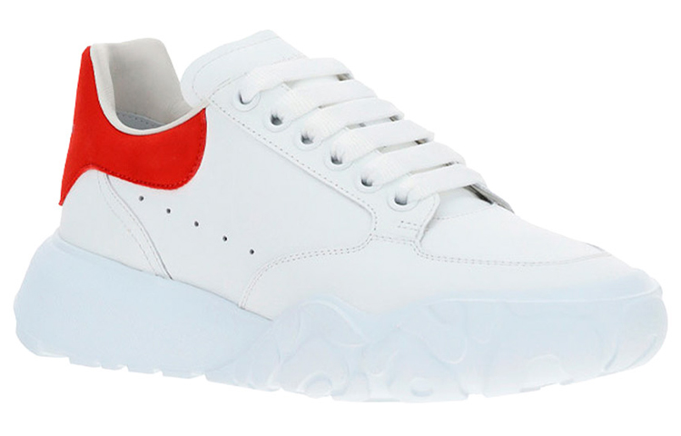 Lookbook 亚历山大·麦昆白红低帮运动鞋 634619WIA9A9676
