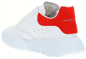 亞歷山大·麥昆 低幫板鞋 白紅色 Shop 亞歷山大·麥昆 低幫板鞋 白紅色