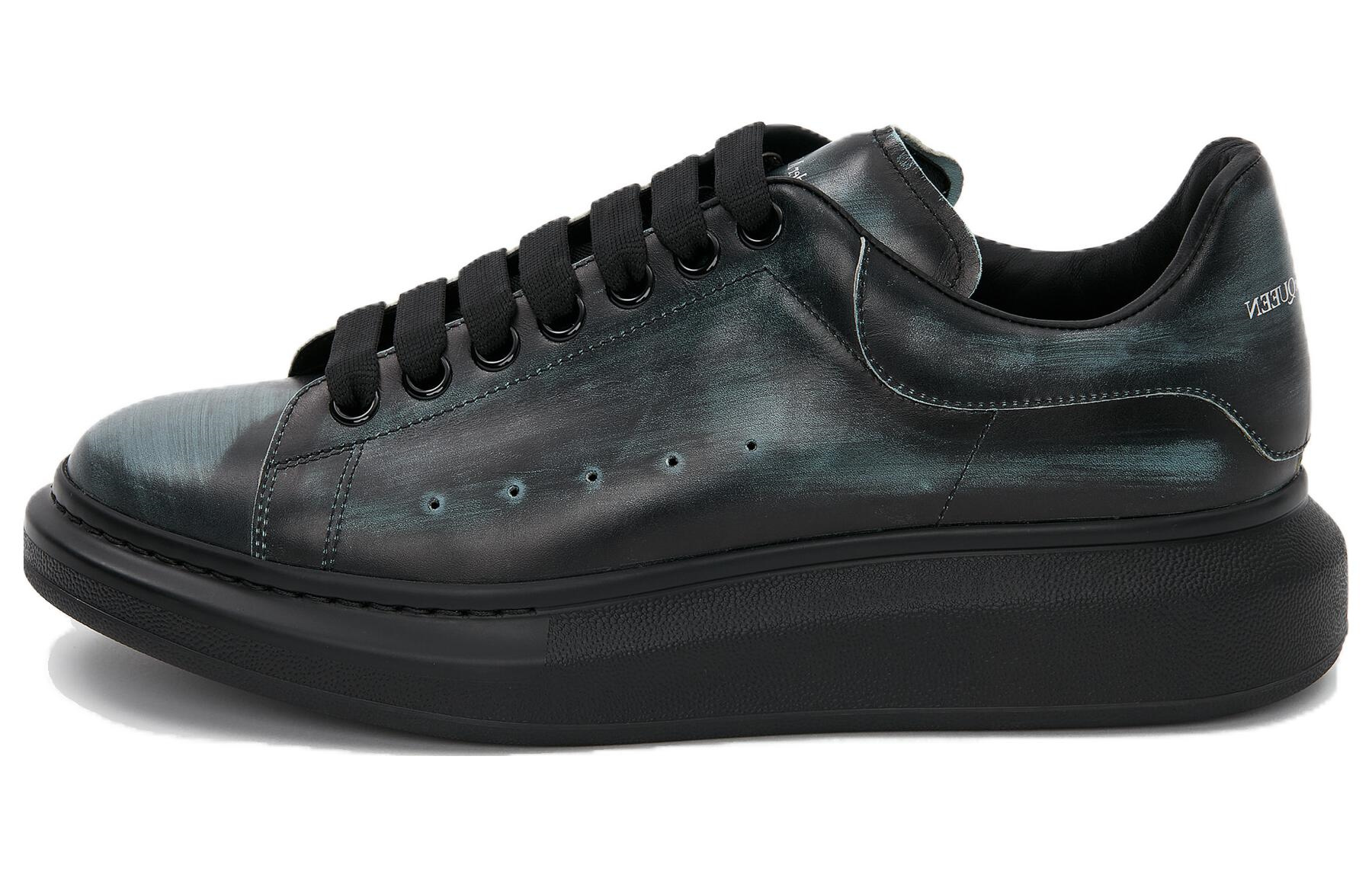 Alexander McQueen Low Top Lace-Up 'Anthracite' 553680WHU301135
