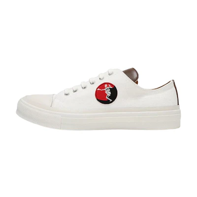 Alexander McQueen Low Top Lace-up 'White Fashion'